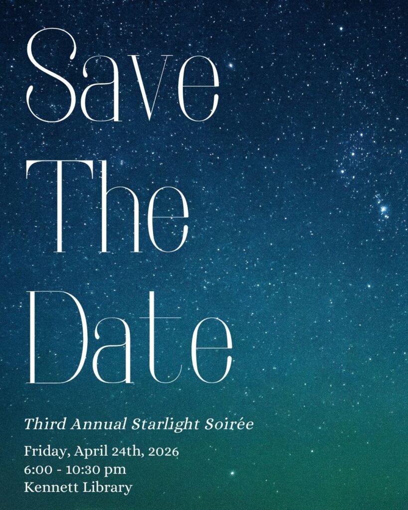 save the date for the third annual starlight soiree